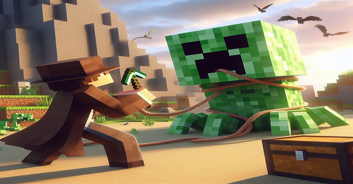 How to Tame a Creeper in Minecraft