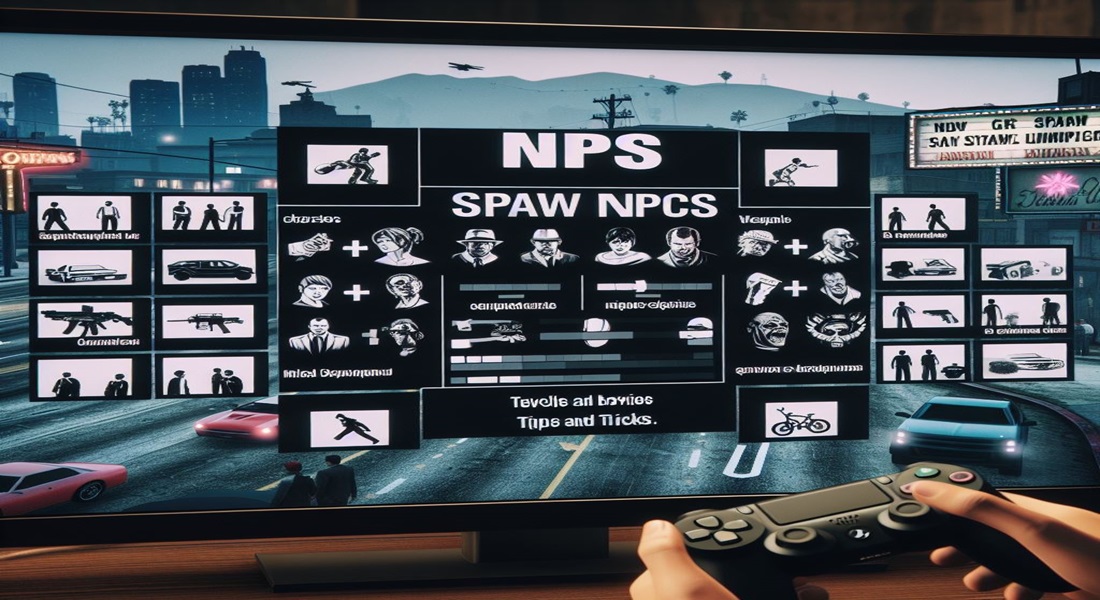 How to spawn npcs in GTA 5 director mode?