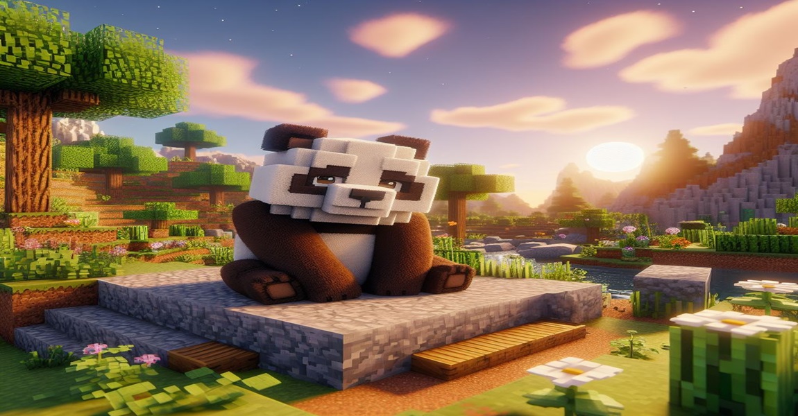 How to summon a Brown Panda in Minecraft Bedrock